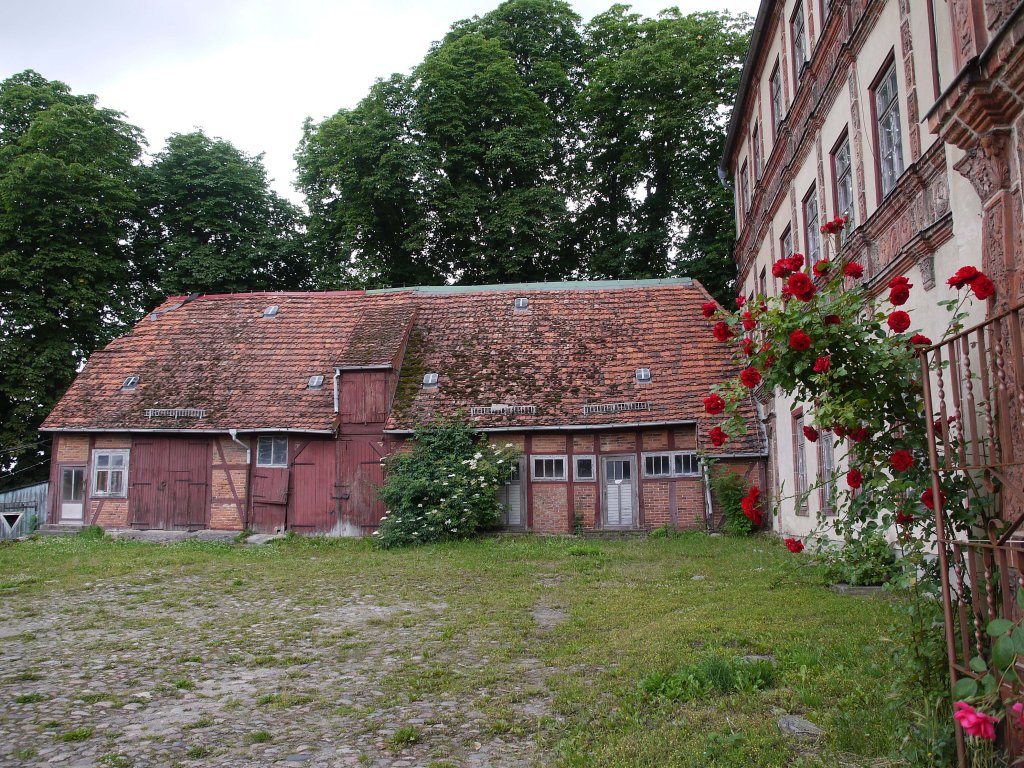 Nebengebude am Schloss Gadebusch (zwischen Schwerin und Ratzeburg); 24.06.2013
