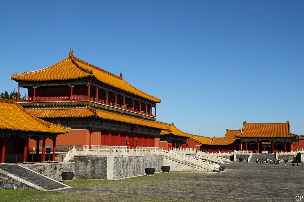 Nebengebude in der verbotenen Stadt in Peking. (17.9.2011)