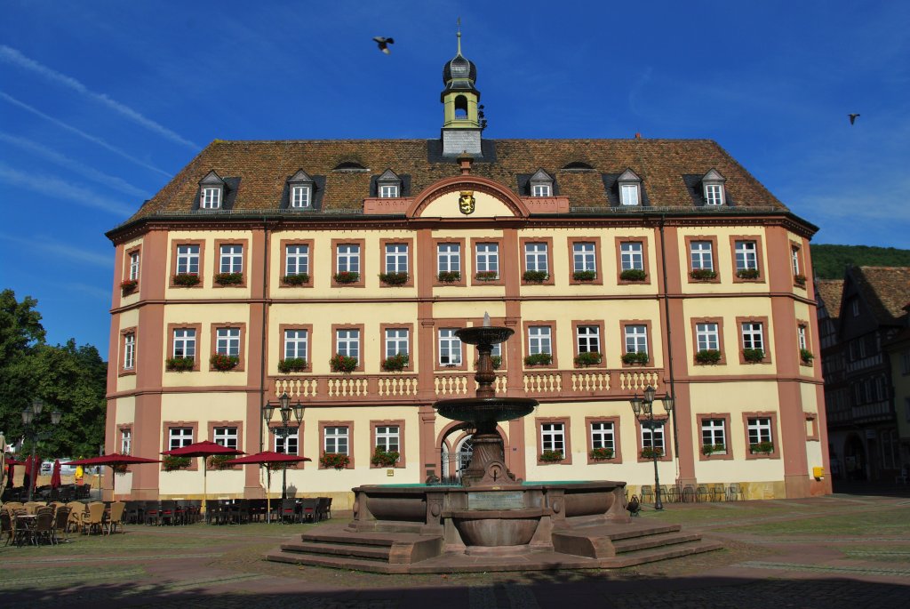 Neustadt an der Weinstrae, Rathaus am Marktplatz (26.07.2009)