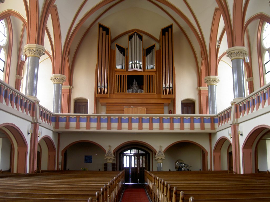 Neuwied, Marktkirche, erbaut von 1881 bis 1884 durch August Hartel (07.04.2010)