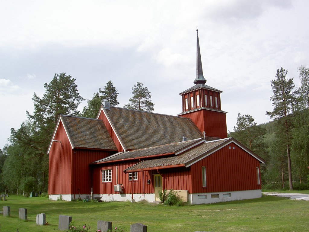 Nordnes, Ovre Saltdal Kirche, Nordland (29.06.2013)