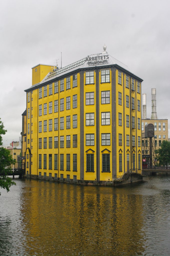 Norrkping, Museum der Arbeit, Architekt Folke Bensow (10.07.2013)