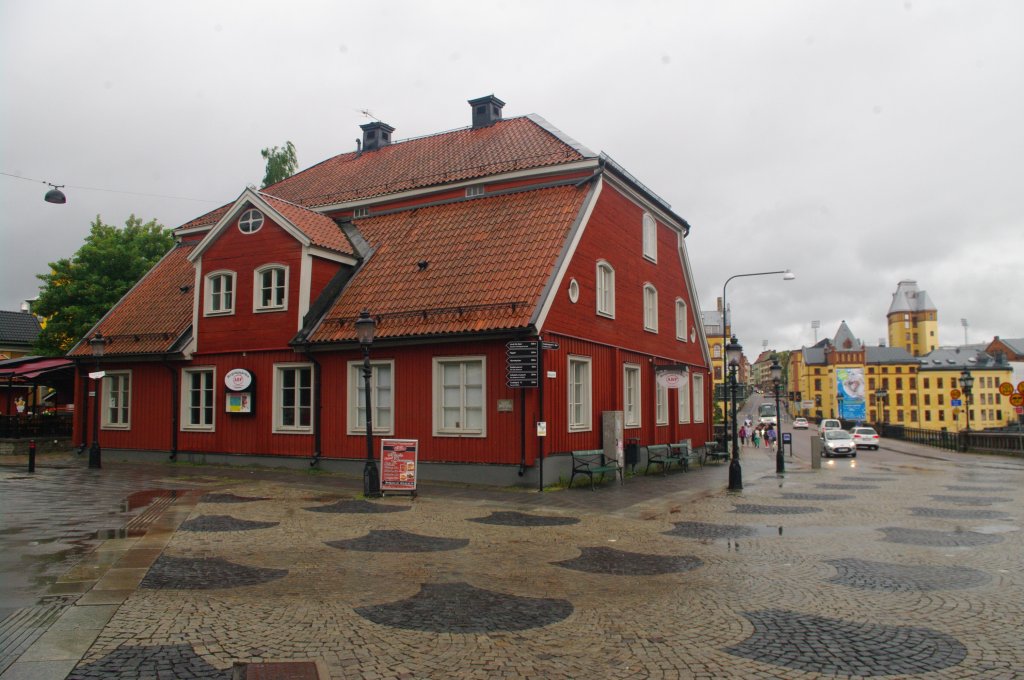 Norrkpping, altes Holzhaus an der Vstgtegatan Strae (10.07.2013)