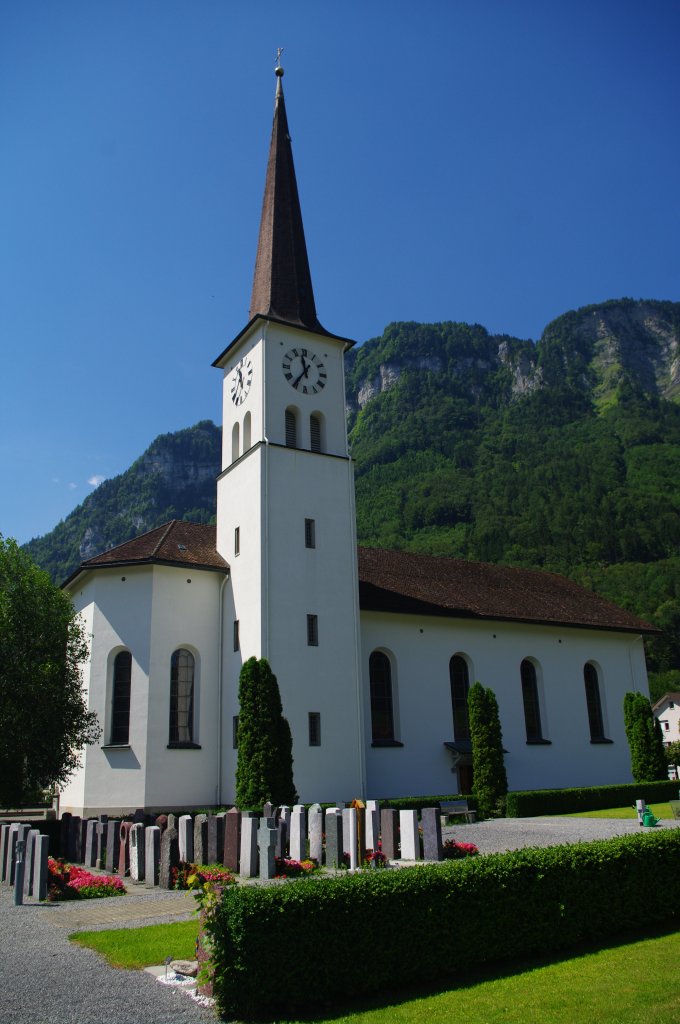 Oberurnen, Kath. Pfarrkirche, Kanton Glarus (03.07.2011)