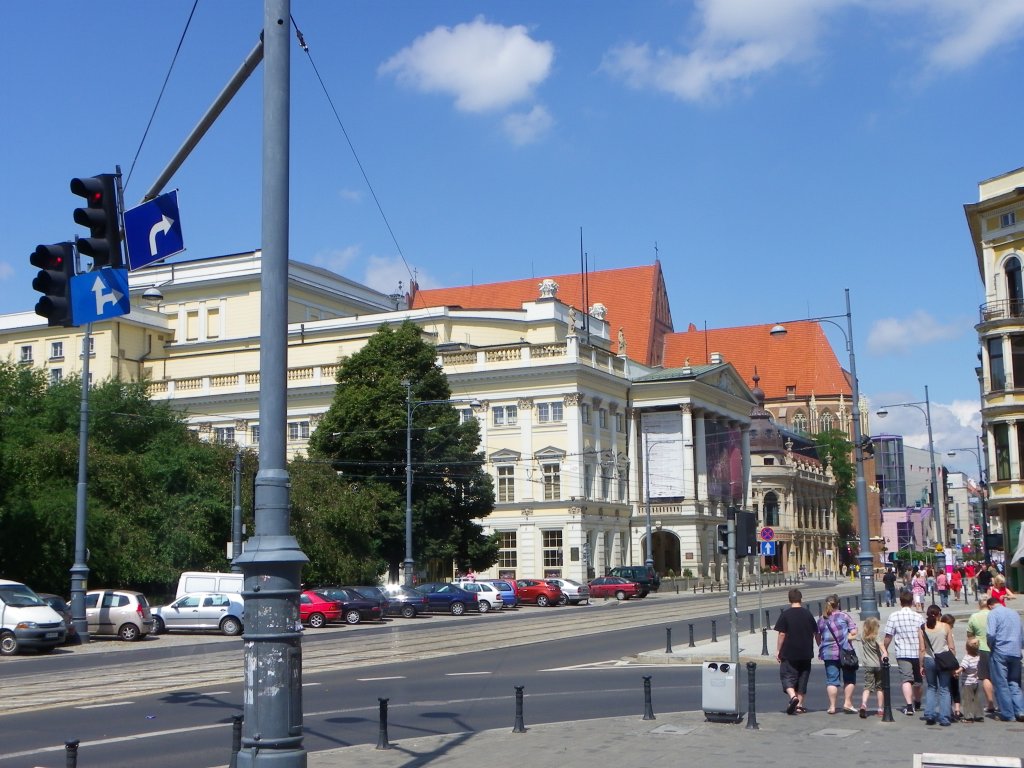 Oper in Breslau (Wroclaw) im Sommer 2012