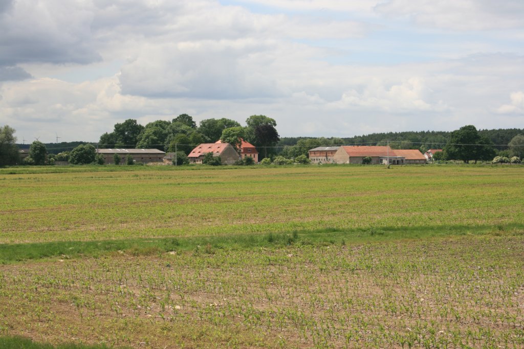 Ortsteil Breslack, Breslack Volksgut, am 04.06.2009
