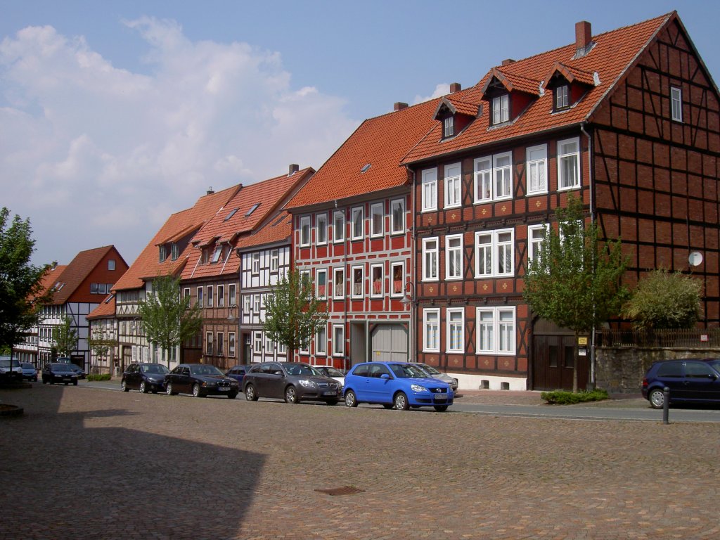 Osterode, Fachwerkhuser am Spritzenhausplatz (21.05.2011)