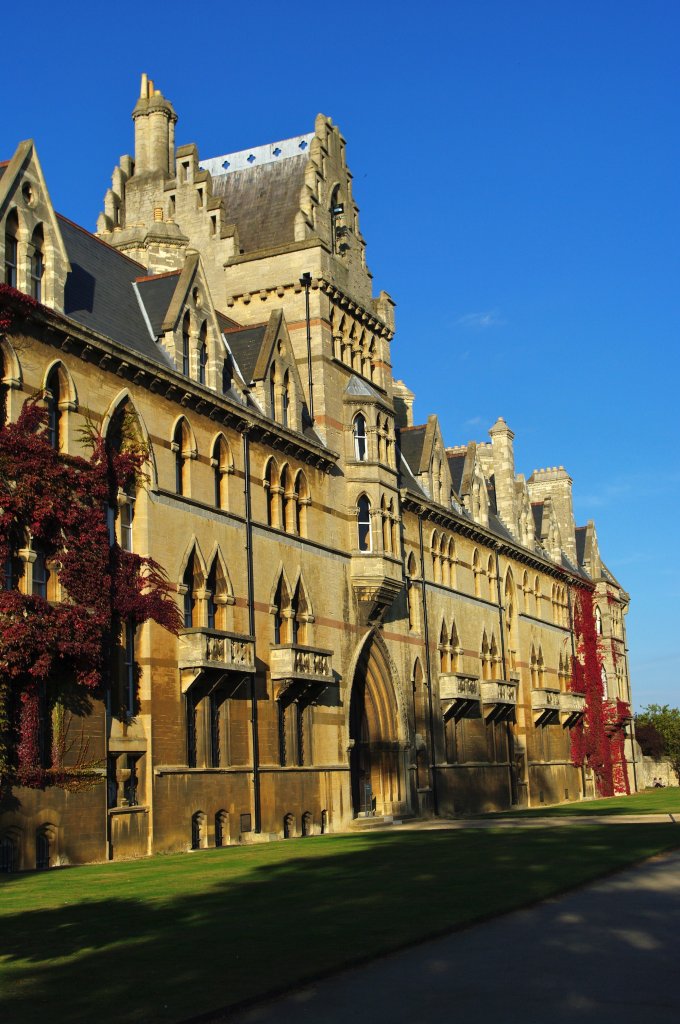 Oxford, Christ Church College mit Tom Tower, gegrndet 1525 von Wolsey
(26.09.2009)