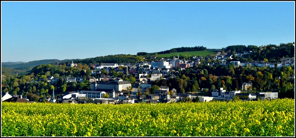 Panorama der Stadt Wiltz. 10.10.2010 (Jeanny)