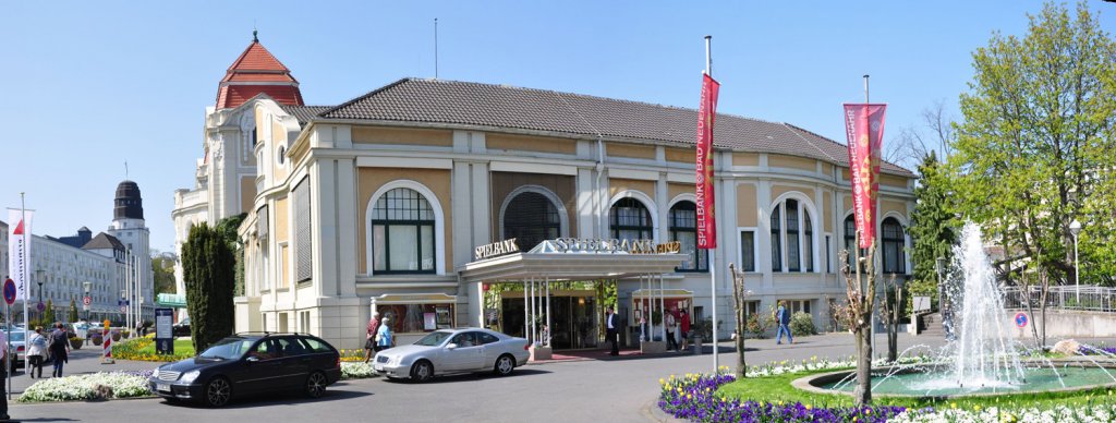 Panoramabild der Spielbank in Bad Neuenahr - 18.04.2010