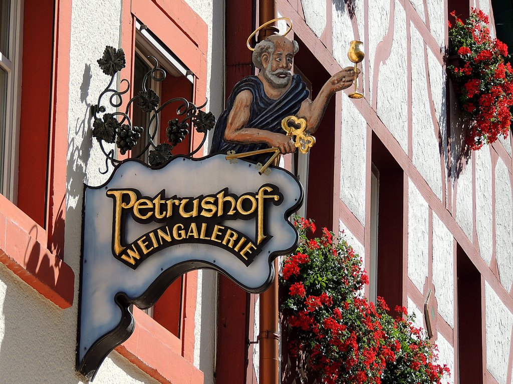 Petrushof-Weingalerie in Bernkastel-Kues; 120823