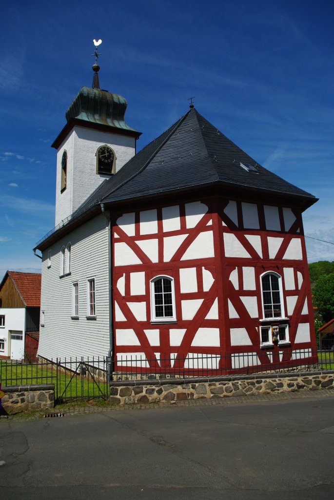 Pfarrkirche von Breungeshain bei Schotten, Vogelsbergkreis (17.05.2009)