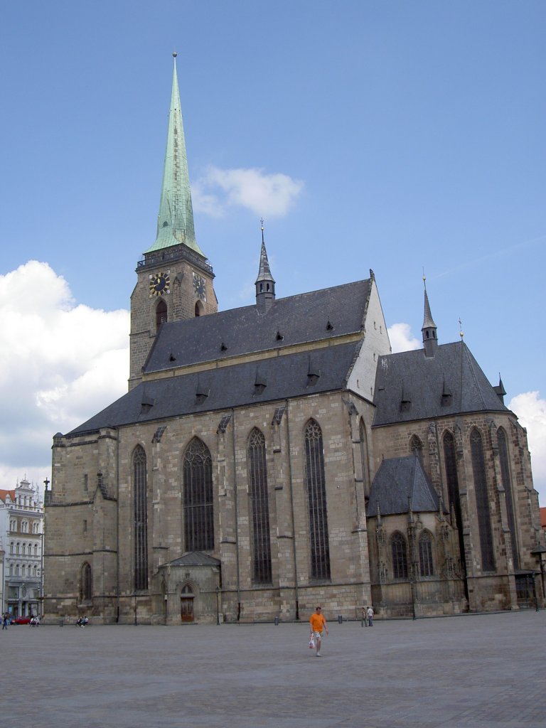 Pilsen, gotischer Dom St. Bartolom (25.05.2008)