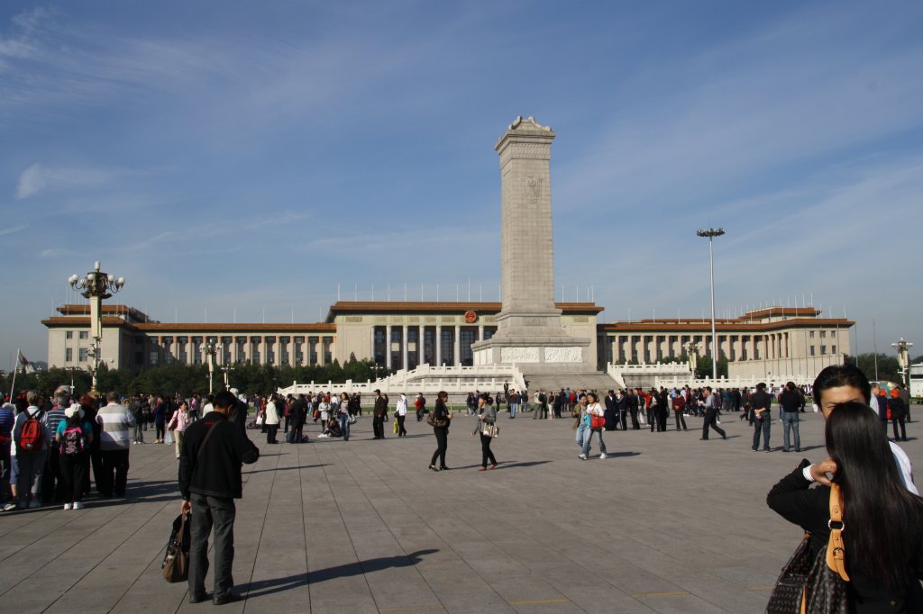 Platz des himmlischen Friedens in Peking am 21.10.2010