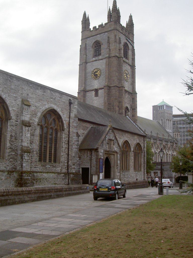 Plymouth, St. Andrew Kirche, erbaut im 15. JH (29.09.2009)