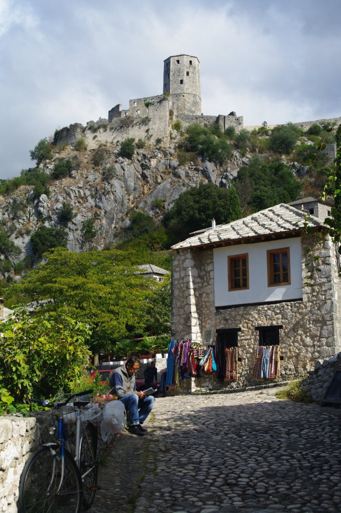 Pocitelj, Festung im Besitz der Trken von 1471 bis 1888, Bosnien (11.10.2011)