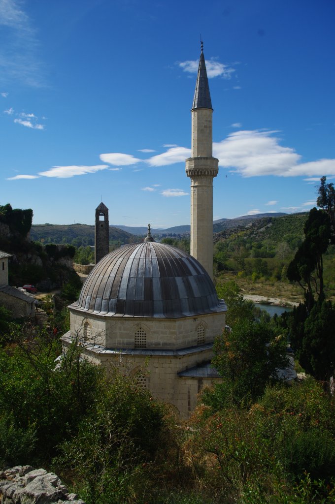 Pocitelj, Hadzi Alijas Moschee, erbaut 1562, Bosnien (11.10.2011)