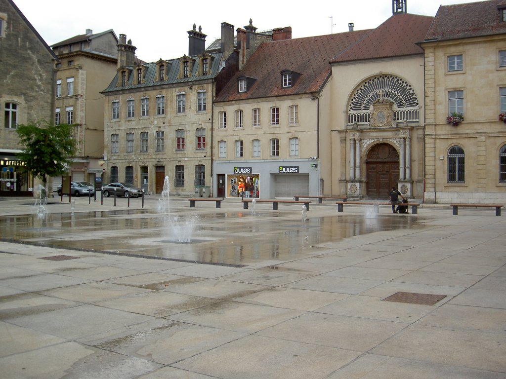 Pontarlier, Place d` Arcon (28.07.2012)