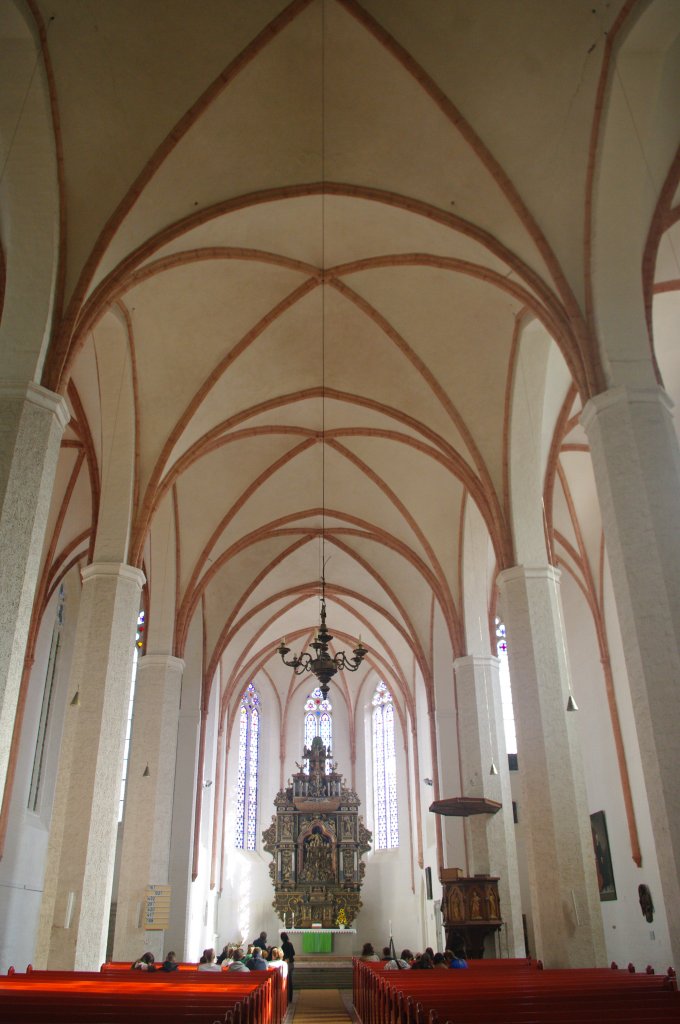Prenzlau, Langschiff der Dominikanerkirche St. Nicolai (19.09.2012)