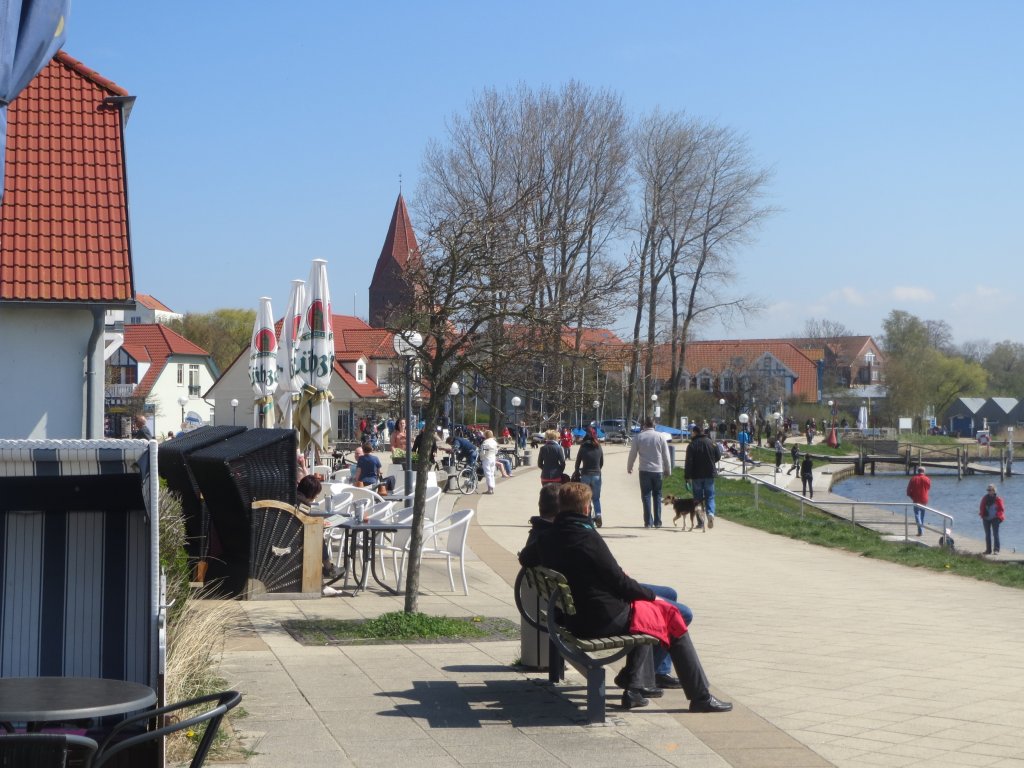 Promenade von Rerik am 8. Mai 2013