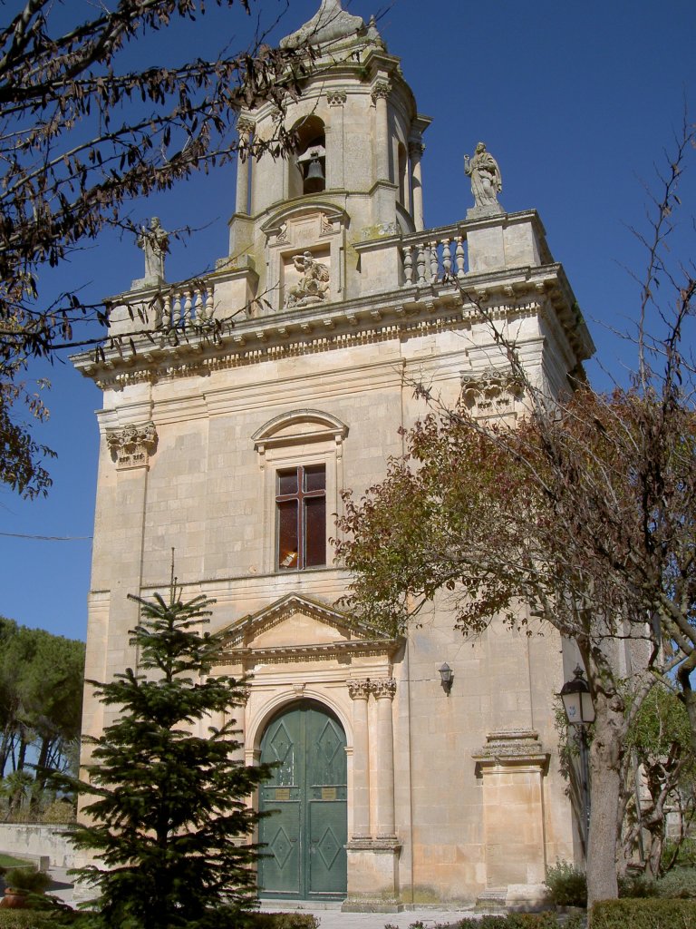 Ragusa Ibla, Kirche St. Giacomo im Park San Giorgio Vecchio (12.03.2009)