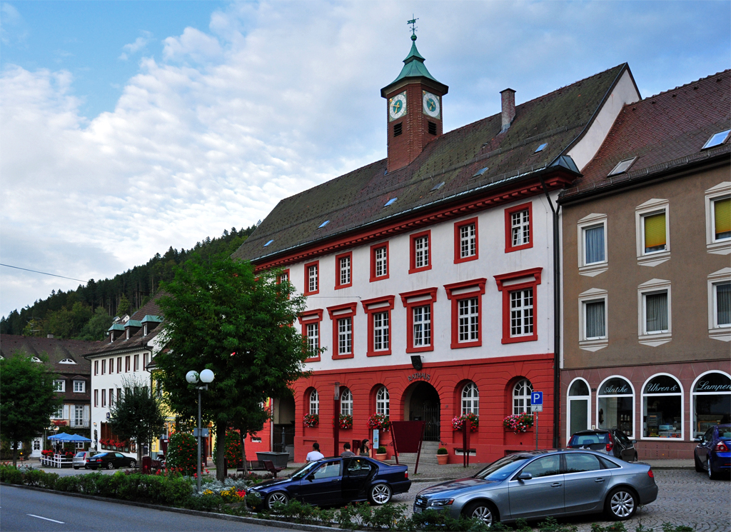 Rathaus in Triberg/Schwarzwald - 03.09.2011