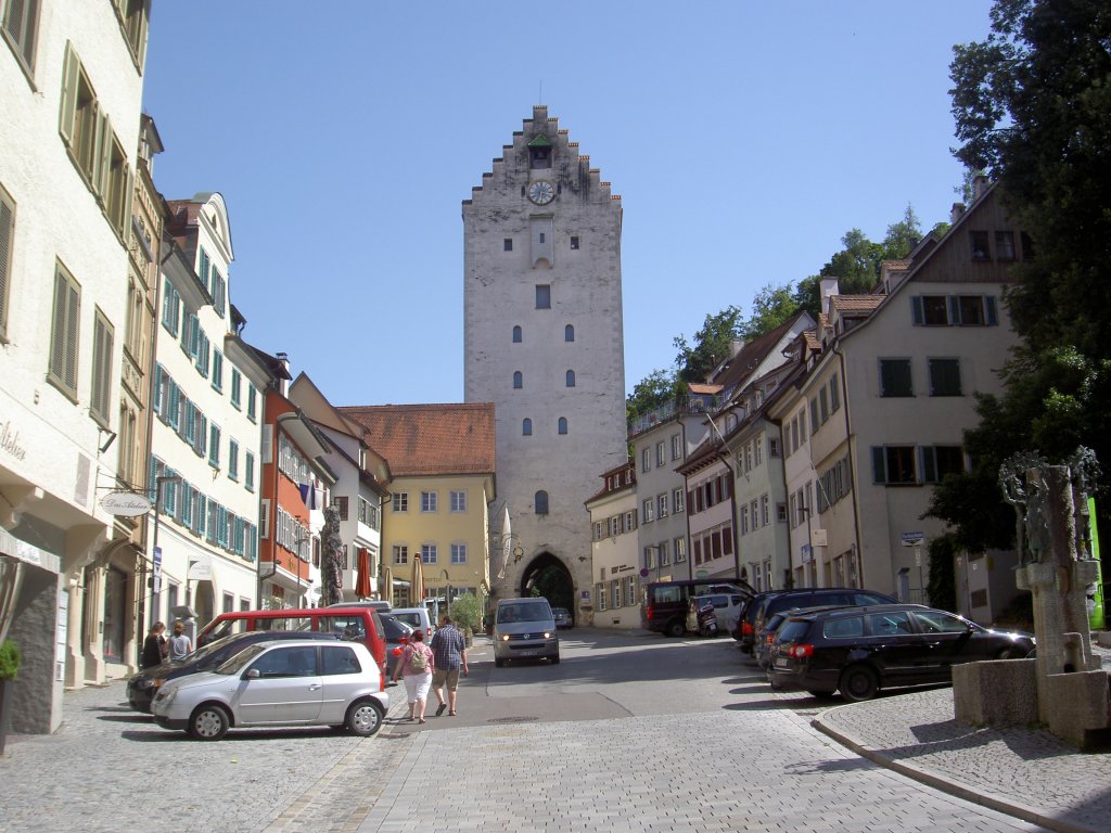 Ravensburg, Obertor aus dem 14./15. Jahrhundert (04.08.2013)