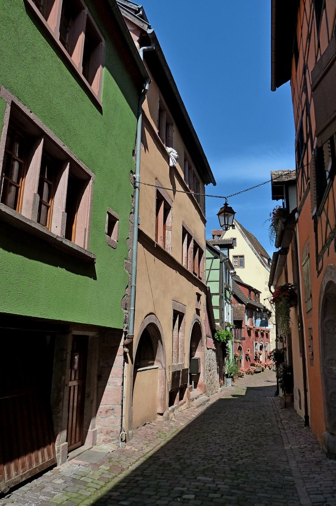 Reichenweier im Elsa, da ist jede Gasse sehenswert, Aug.2011