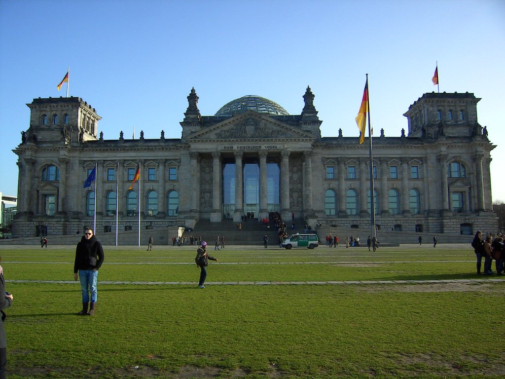 Reichstag in Berlin im Herbst 2011