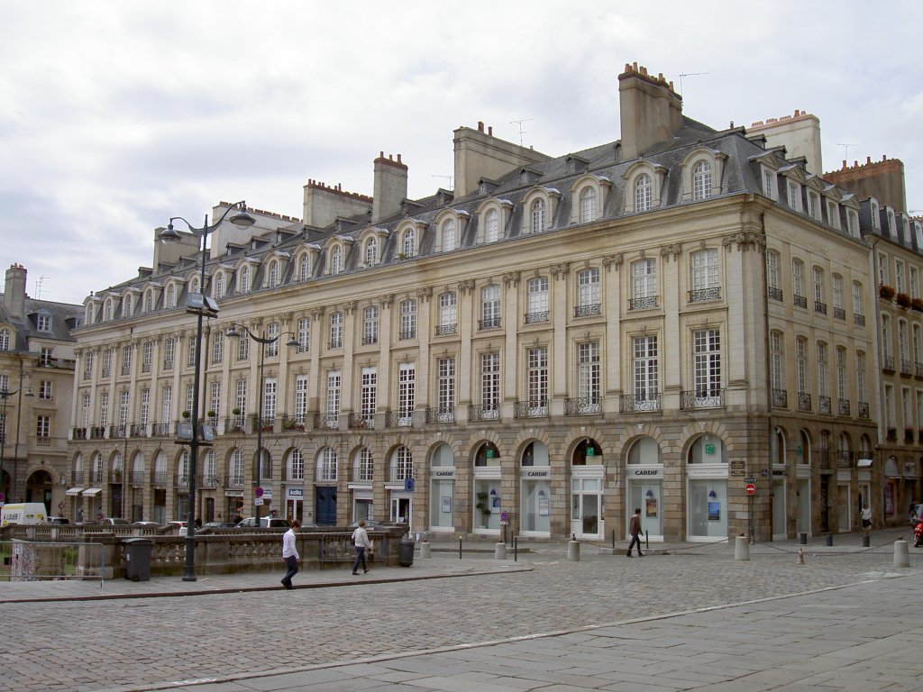 Rennes, Place de Parlament (04.07.2008)