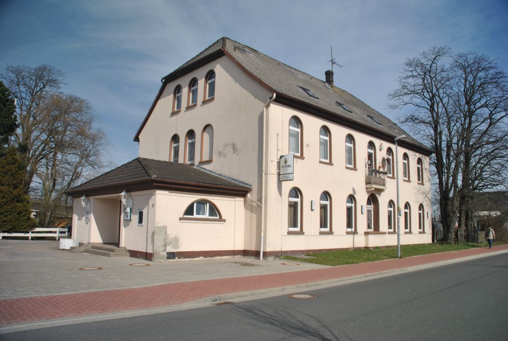 Restrant in der Nhe des Bahnhof von 31515 Wunstdorf. Foto vom 21.03.2011.
