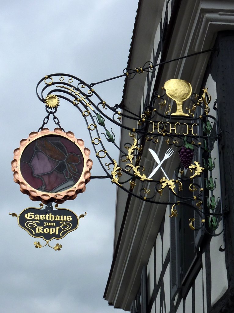 Riegel am Kaiserstuhl, Gasthaus zum Kopf, Feb.2013