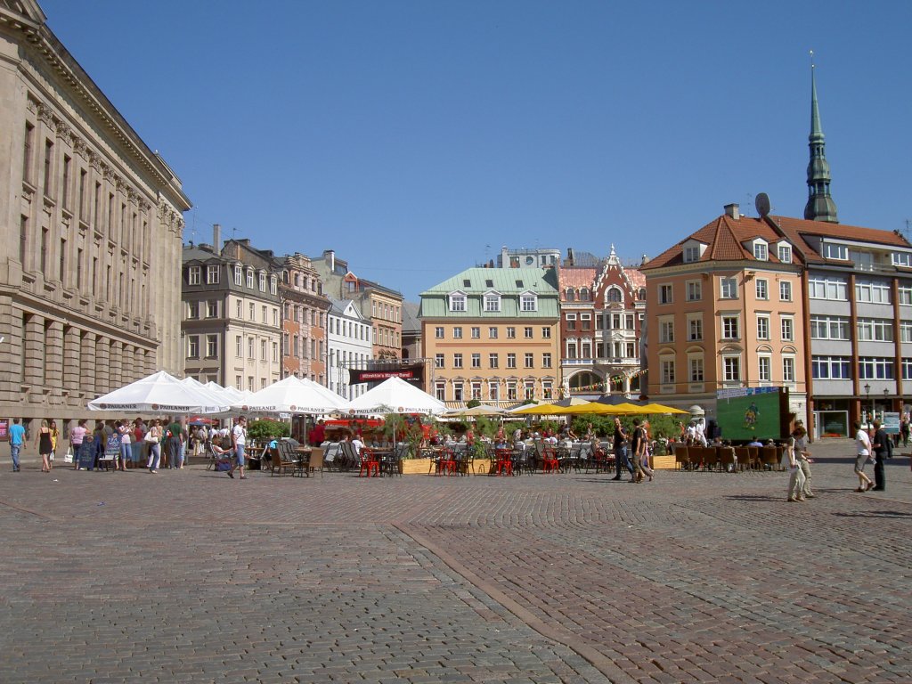 Riga, Domplatz (03.07.2010)