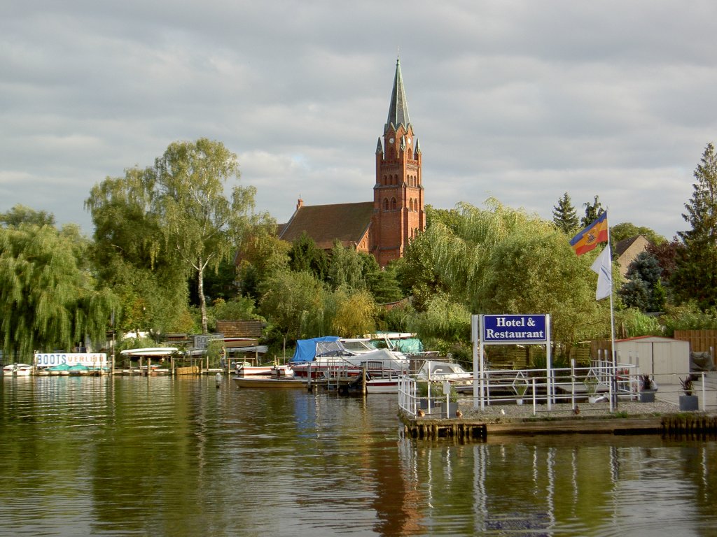 Rbel/Mritz, gotische Marienkirche, erbaut im 13. Jahrhundert (17.09.2012)