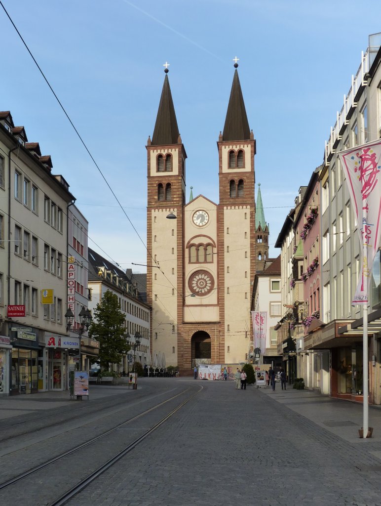 Rmisch-katholische Kirche - Der St. Kiliansdom zu Wrzburg - 29.07.2012