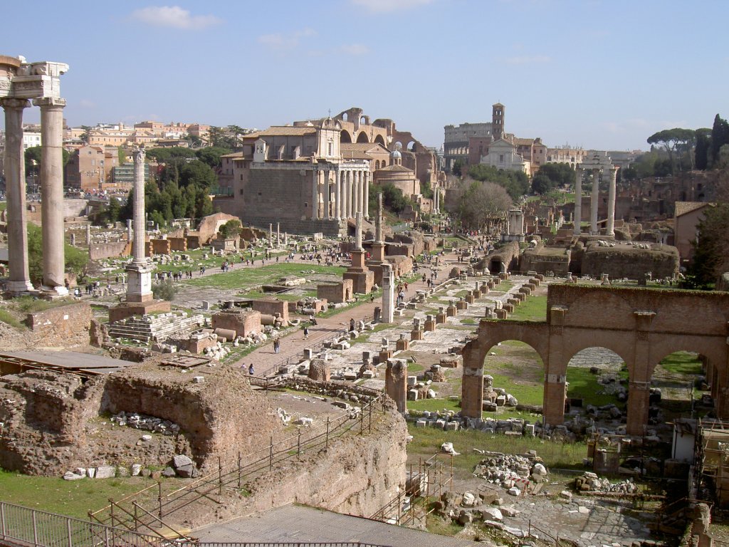 Rom, Forum Romano (02.03.2008)