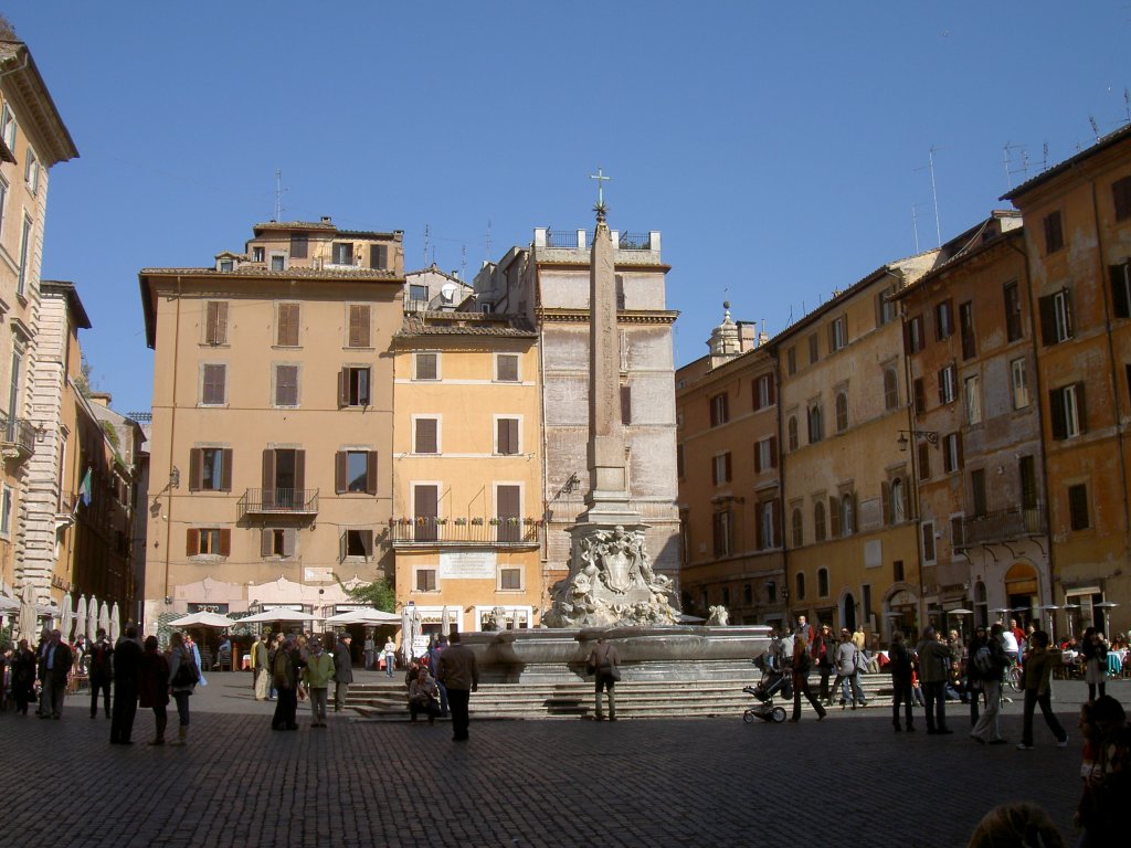 Rom, Piazza della Rotonga (02.03.2008)