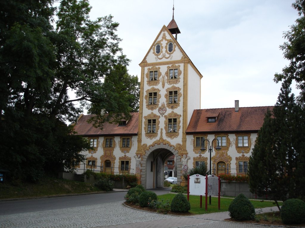 Rot an der Rot / Oberschwaben,
Tor der ehemaligen Klosterbefestigung,
2008