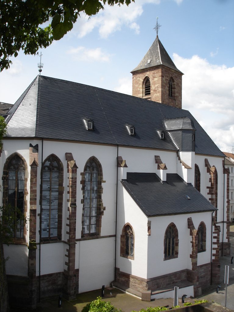 Saarbrcken,
Schlokirche,
Mai 2005