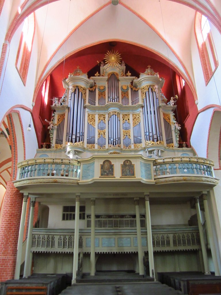 Salzwedel, St. Marien Kirche, Orgel der Firma Furtwngler und Hammer (10.07.2012)