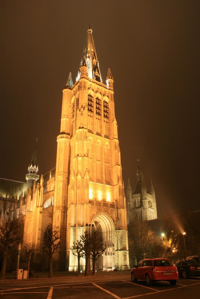 Sankt-Martins-Kathedrale in Ieper; 07.12.2010