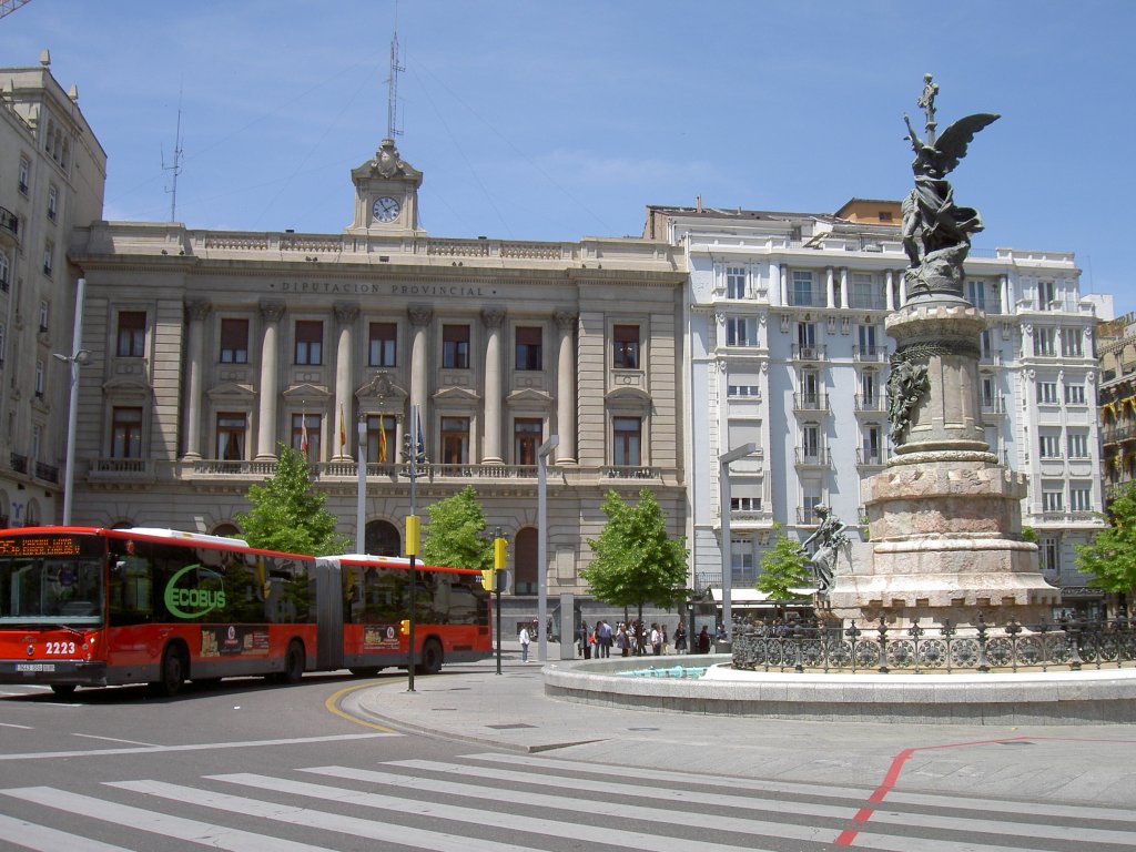 Saragossa, Plaza Espana (17.05.2010)