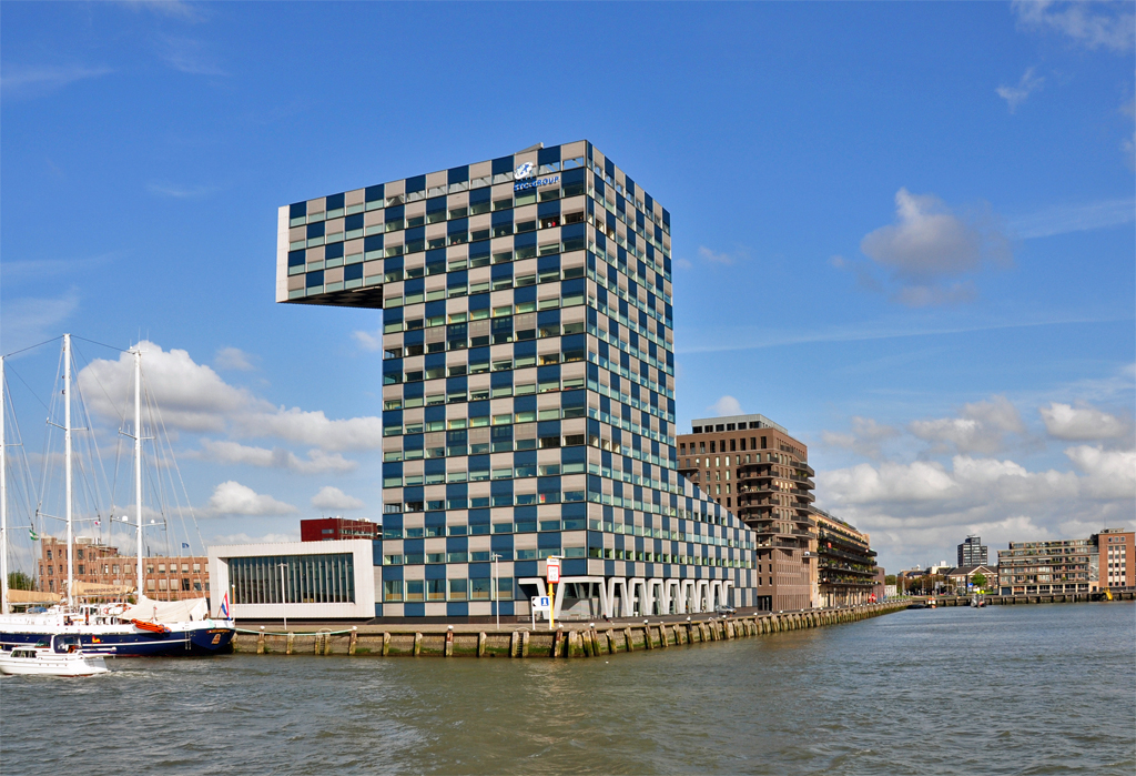 Schifffahrts- und Transportschule am Eingang des St. Jobshaven in Rotterdam - 15.09.2012