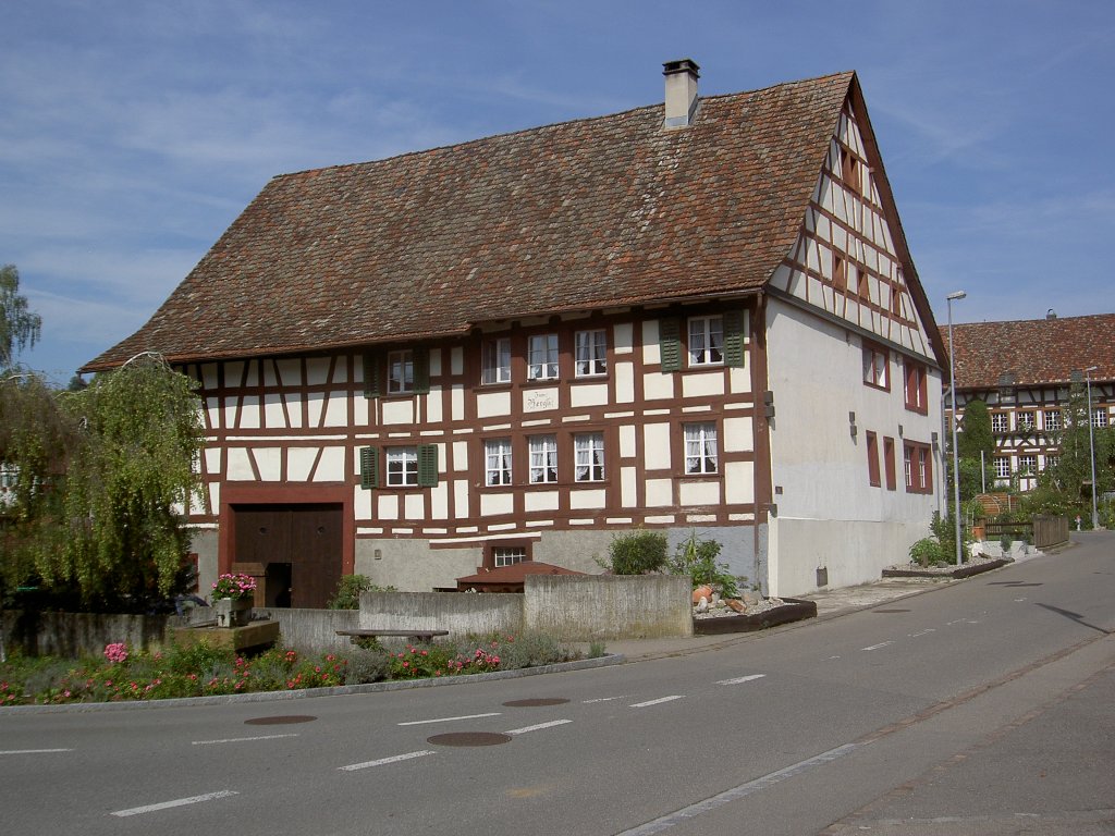 Schleitheim, Haus zum Bergli, Kanton Schaffhausen (11.09.2011)