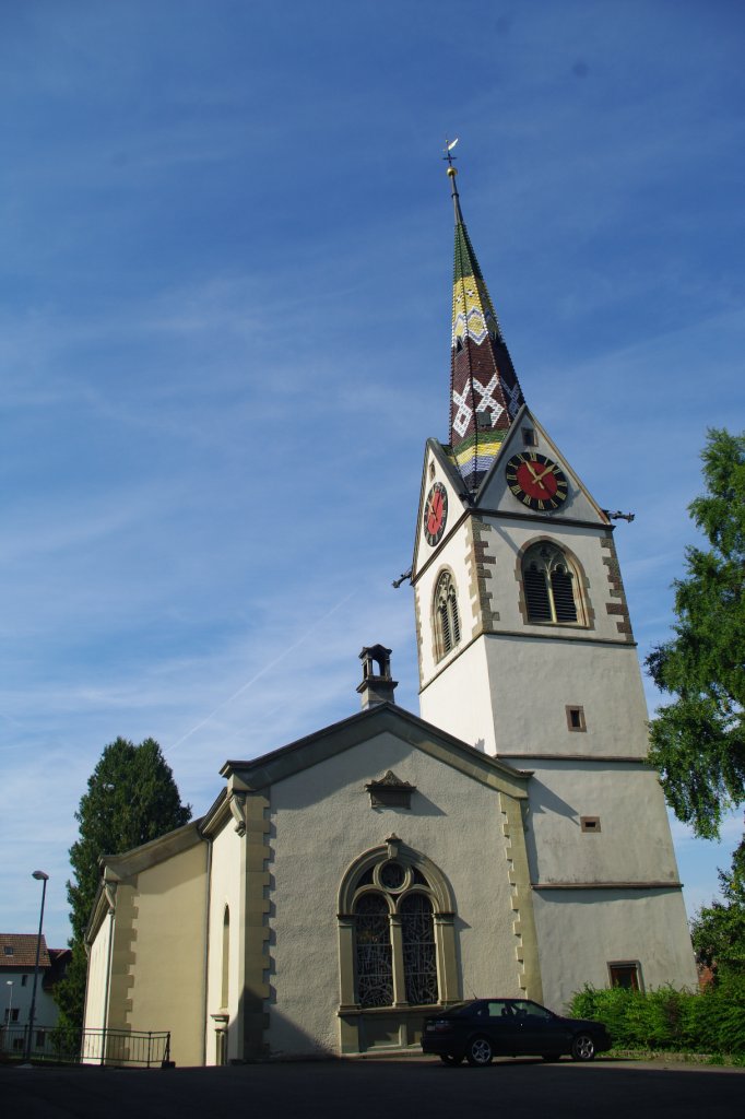 Schleitheim, Reformierte Kirche, Kanton Schaffhausen (11.09.2011)