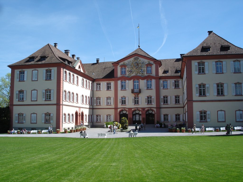 Schlo auf der Insel Mainau im Bodensee,
Mai 2008