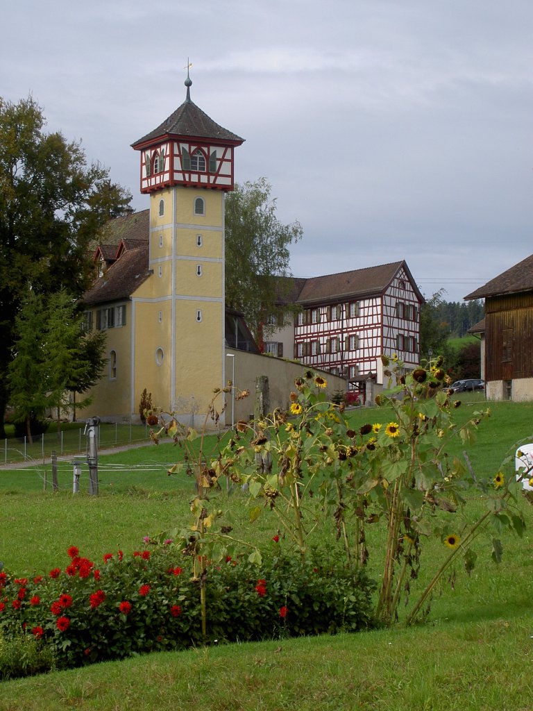 Schloss Berg, erbaut ab 1600, Schlosskapelle von 1619, seit 1953 Altersheim, 
Bezirk Arbon (02.10.2010)