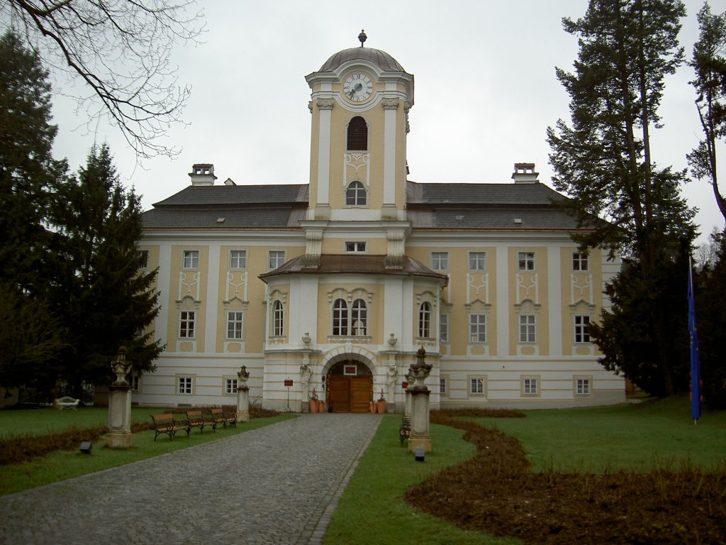 Schloss Rosenau, erbaut ab 1593 durch die Herren von Grei, heute Schlohotel und 
Freimaurermuseum (20.04.2013)