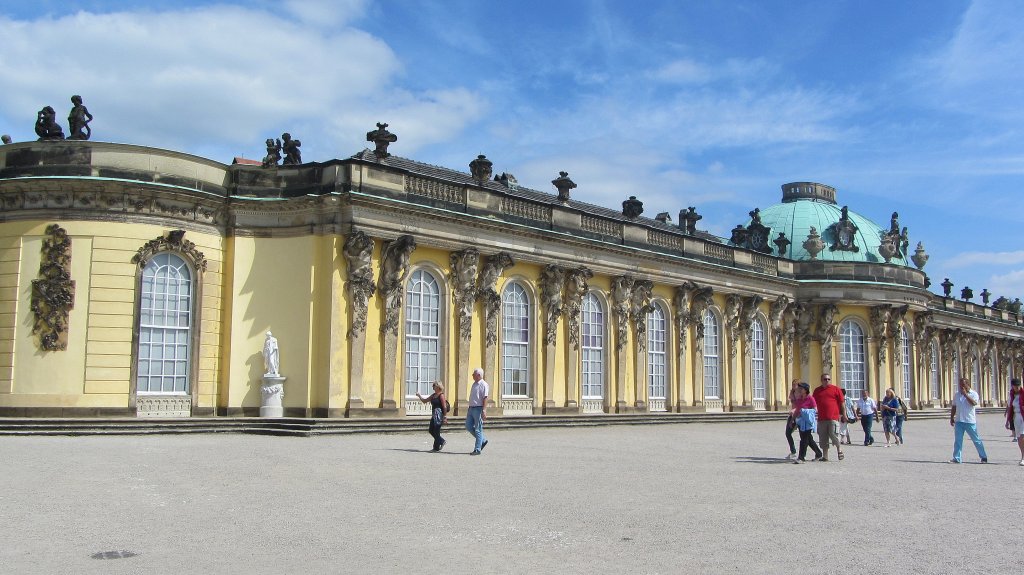 Schloss Sanssouci.(15.8.2012)