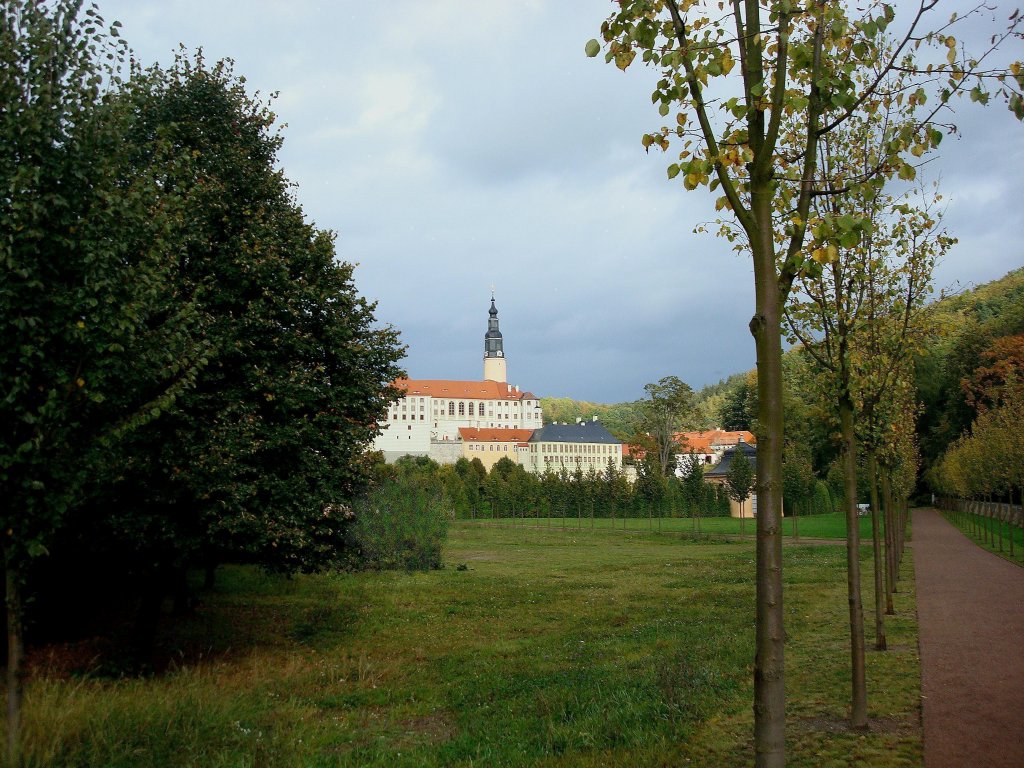 Schlo Weesenstein im Mglitztal ,unweit von Dresden, Okt.2009